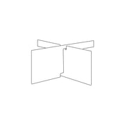 Eastern Tabletop Stainless Steel Riser, Silver - 5"