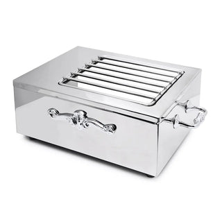 Eastern Tabletop Stainless Steel Stove Cover - Silver