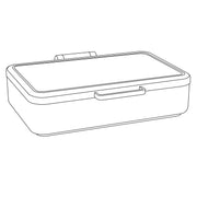 Eastern Tabletop Jazz Smooth Stainless Steel Induction Chafer, 8 qt., Silver - 3875G