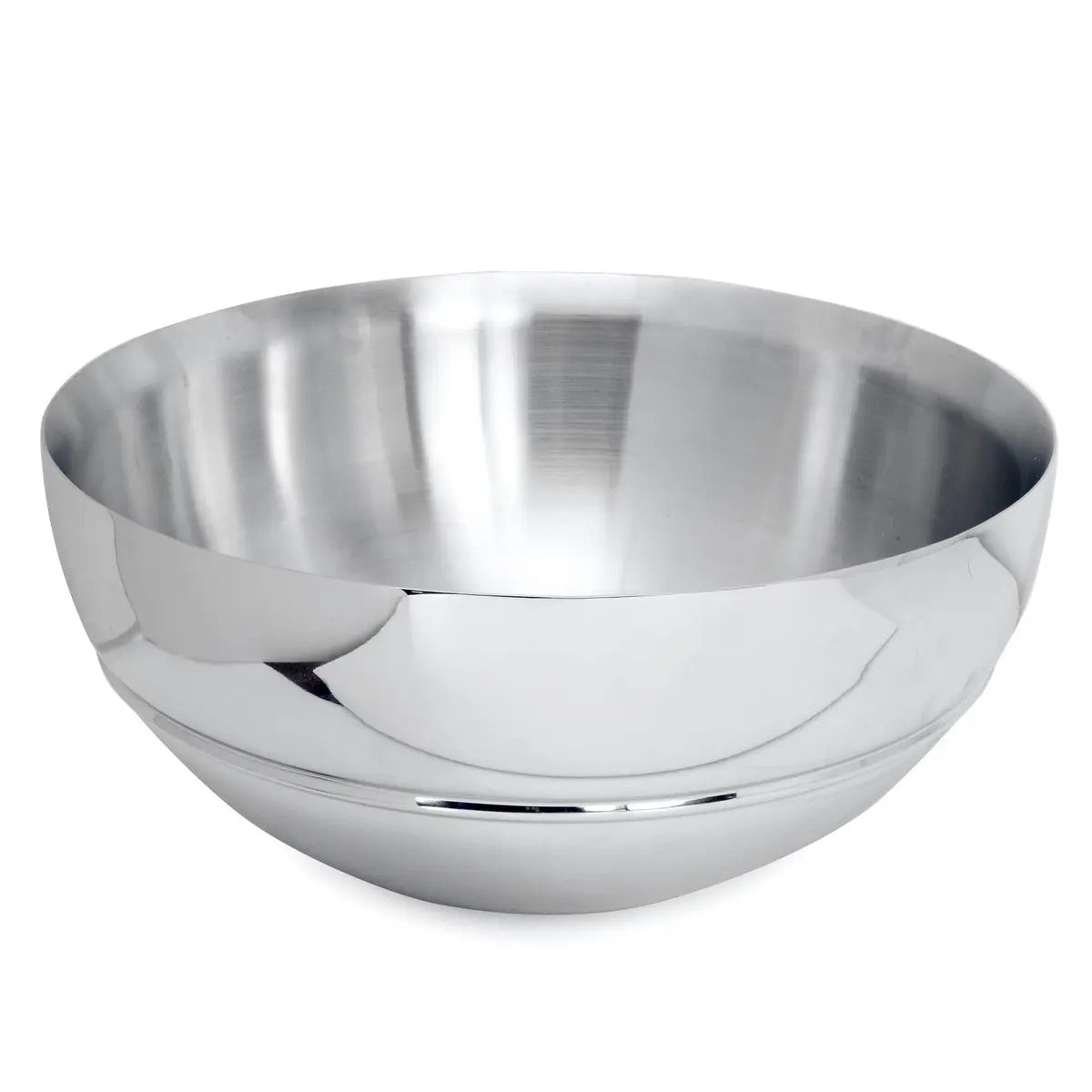 Eastern Tabletop 7014 LeXus Stainless Steel Bowl, 12 qt. 384 oz., Silver - Default Title