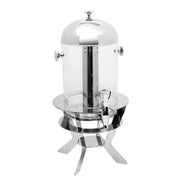 Eastern Tabletop Beverage Dispenser, 2 gal., Silver - 22"