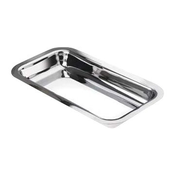 Eastern Tabletop 7670 Stainless Steel Spoon Rest, 4" x 11", Silver - Default Title