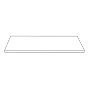 Eastern Tabletop Lighted Levels Acrylic Riser Shelf, 3/8" High, White - 7 7/8"