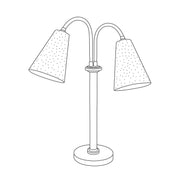 Eastern Tabletop Stainless Steel Heat Lamp, 15" Wide, 110V - Stainless Steel