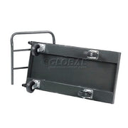 Platform Truck w/Steel Deck by Global Industrial – 48"L x 30"W x 5.46"H, Alloy Steel, Gray, Model 952113
