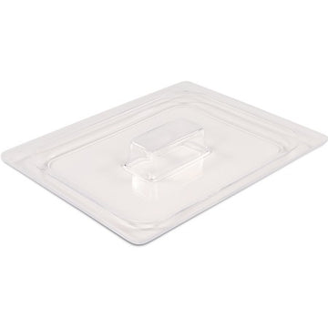 Dinex Acrylic Food Pan Lid, Translucent, 2/Case - 1/2 Size