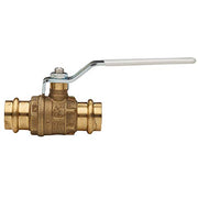 Watts 4 Inch / Integral Press Fitting End Connection / Bronze Ball Valves