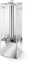 7505 Three Gallon Beverage Dispenser, 12" x 12" x 27"H, Square