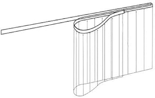 Curtron - C-55 - Caser 48 x 55 Display Curtain