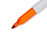 Sharpie 2 Count (Pack of 1) / Orange / Standard Packaging Permanent Markers