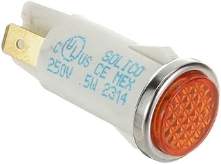 Exact FIT for Prince Castle PC71-077 Light Indicator (1/2" AMBR FF) - Replacement Part by MAVRIK