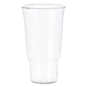 Dart 32AC 32 oz Ultra Clear Pedestal PET Plastic Cup (Case of 500)