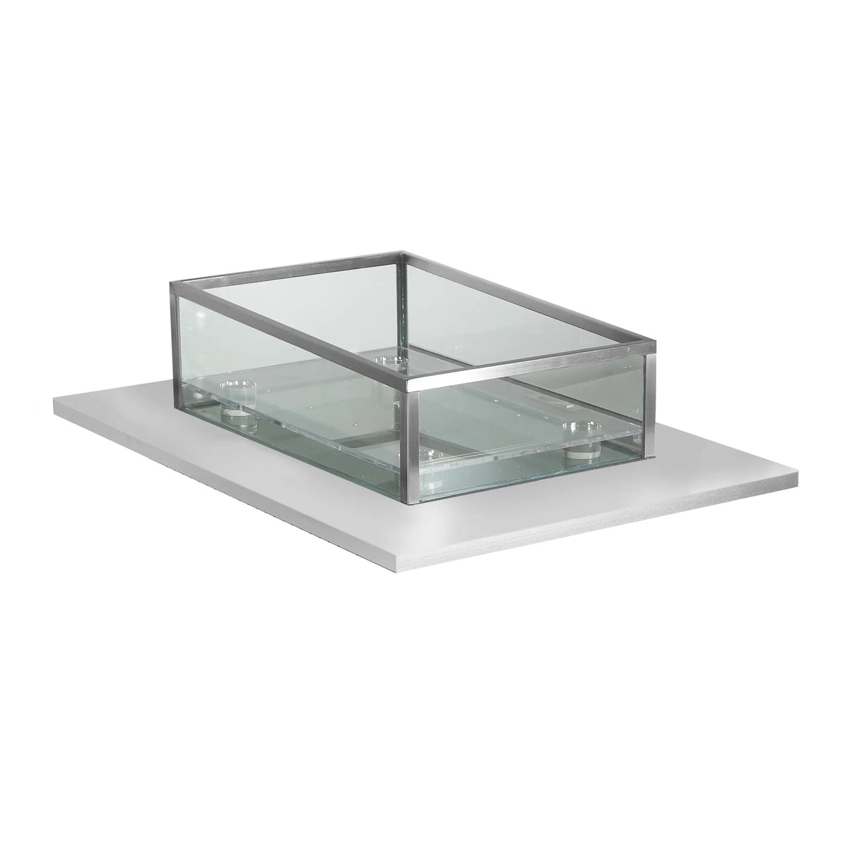 Eastern Tabletop Tile, 22 1/4" x 31 7/16", Gray - ST5930BIB Glass