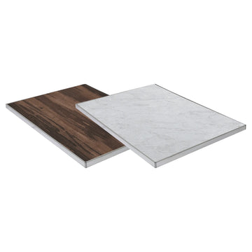 Eastern Tabletop Tile, 22 1/4" x 31 7/16" - Silver