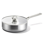 OXO 3.25QT Saute Pan with Lid / 3.4 Quarts / Black Sauté Pans