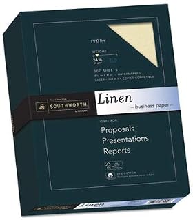 Southworth SOU564C - 25% Cotton Linen Business Paper