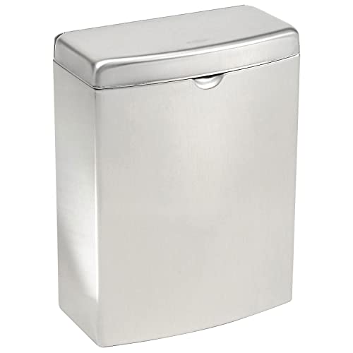 B-270, ConturaSeries Surface Mounted Sanitary Disposal by Bobrick – 3.81"L x 7.5"W x 10"H, 3.8 liters, Stainless Steel, Stainless, Model B-270*****##*
