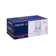 Arcoroc Longdrink 170ml / Without Filling Mark / Modern Stemmed Water Glasses