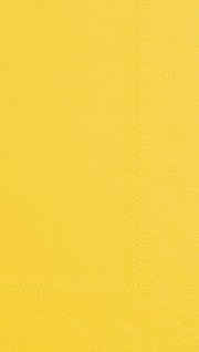 Hoffmaster 180540 Dinner Napkin, Regal Embossed, 2-Ply, 1/8 Fold, 17" Length x 15" Width, Sun (8 Packs of 125)