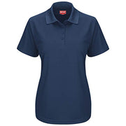 Red Kap X-Large / Navy / Short Sleeve Performance Knit Pocketless Core Polo Polos