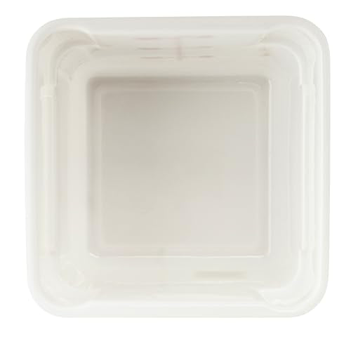 Winco 6 Quart / Container / White Container Sets