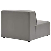 Modway Grey / Armless Chair / Contemporary Sofas & Couches