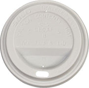 Cup 3.2 x 0.7 in. Traveler Polystyrene Dome Lid for Hot Cup by SOLO – Polystyrene, White, Pack of 1000, Model TL38R2-0007