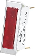 Exact FIT for MIDDLEBY Marshall 1433B8709 Signal LIGHT3/8" X 1-5/16" RED 250V - Replacement Part by MAVRIK
