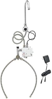 T&S Brass 5EF-1D-WGMM Wall Mount Gooseneck Equip Sensor Faucet