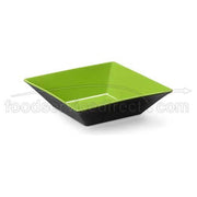 G.E.T. Square Serving Bowl by G E T ENTERPRISES LLC – Green, Model ML-247-G/BK