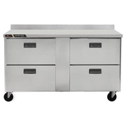 Traulsen (4) Drawers / Silver / 1 Freezers