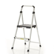 Cosco 11628ABK Aluminum Step Stool, 18 1/2" Wide - Default Title