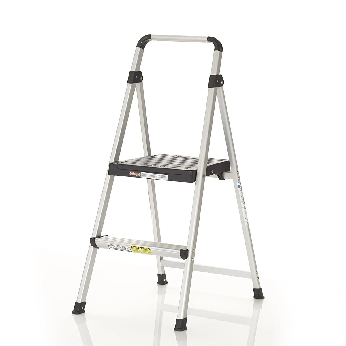 Cosco 11628ABK4 Aluminum Step Stool, 18 1/2" Wide, 4/Case - Default Title