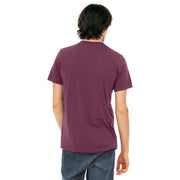 Bella + Canvas X-Large / Maroon Triblend / Casual T-Shirts