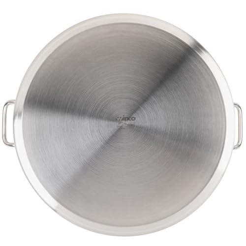 Winco 60 Quarts / Pot With Cover / Stainless Steel Stockpots