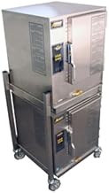 Accutemp Connected Evolution N61201E060 Series Gas Convection Steamer - Double Stack w/Stand