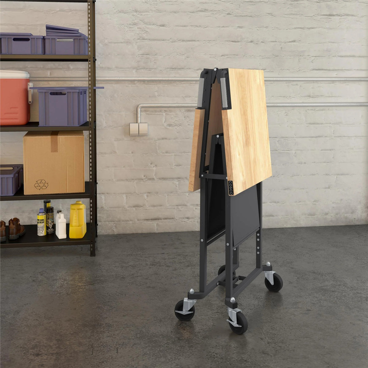 Cosco 66765DKG1E Utility Table, 26 1/8" x 52" - photo 3