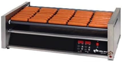Star 50SCE Grill-Max Stadium Hot Dog Roller Grill w/Duratec Non-Stick Rollers (50 Hot Dogs Capacity)