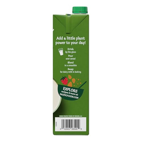 Pacific Foods Almond / 32 Fl Oz (Pack of 12) / 1 Almond Milk