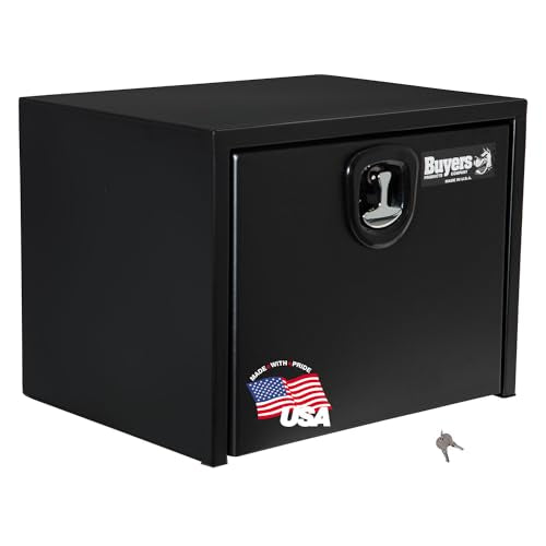 Buyers Products Company Black Gloss / 24 x 24 x 24 Inches / 1734300 Truck Bed Toolboxes