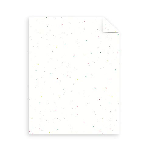Astrobrights 320 Count (Pack of 1) / Bright Confetti White / 1 Colored Paper