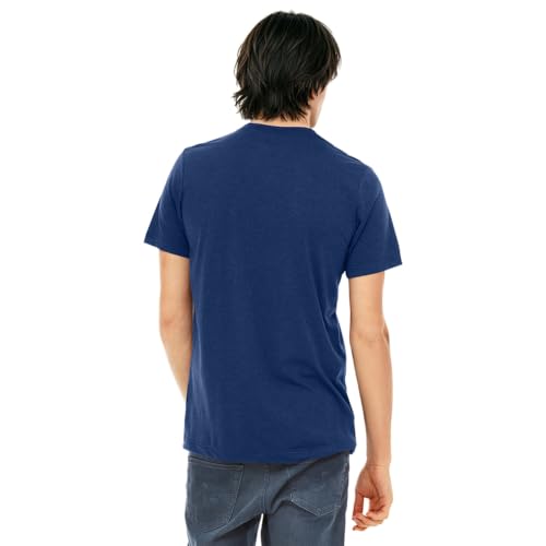 Bella + Canvas Large / Navy Triblend / Casual T-Shirts