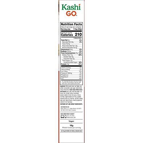 Kashi cinnamon crisp / 14 Ounce (Pack of 1) / brown Cold Cereal