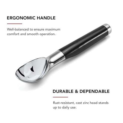 KitchenAid Black / One Size / Scoop Ice Cream Scoops