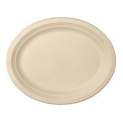Responsible Products 12 x 10 inch (50 Count) / Natural Brown / Casual Plates