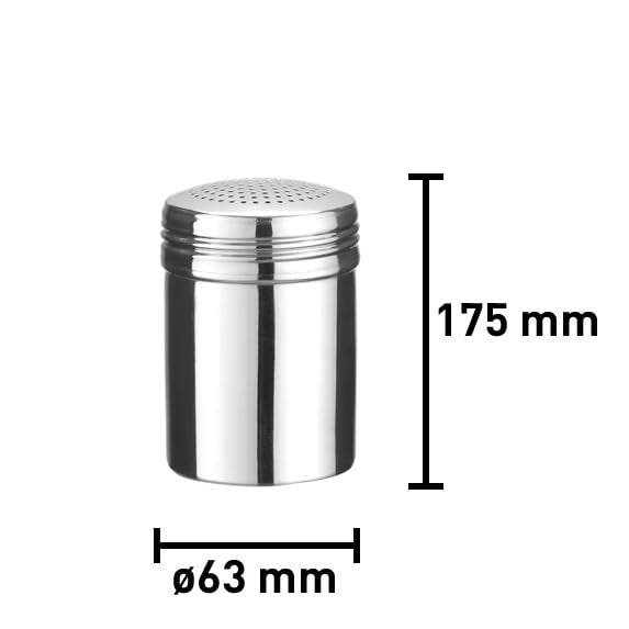 Salt and pepper shaker by Hendi – Stainless Steel, Silber, Model 630235