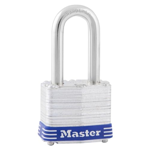 Master Lock Steel / 1-1/2" shackle / 1 Pack Keyed Padlocks