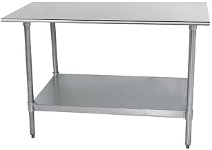 Economy Stainless Steel Top Workbench Size: 35.5" H x 72" W x 30" D, Finish: Galvanized