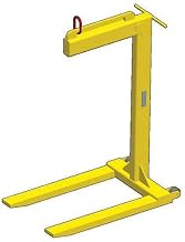 M&W Wheeled Dual Bale Lift Pallet Lifter - 2000 Lb. Cap.