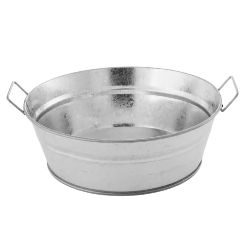 American Metalcraft 47 oz (Pack of 1) / Tub / Silver Beverage Tubs